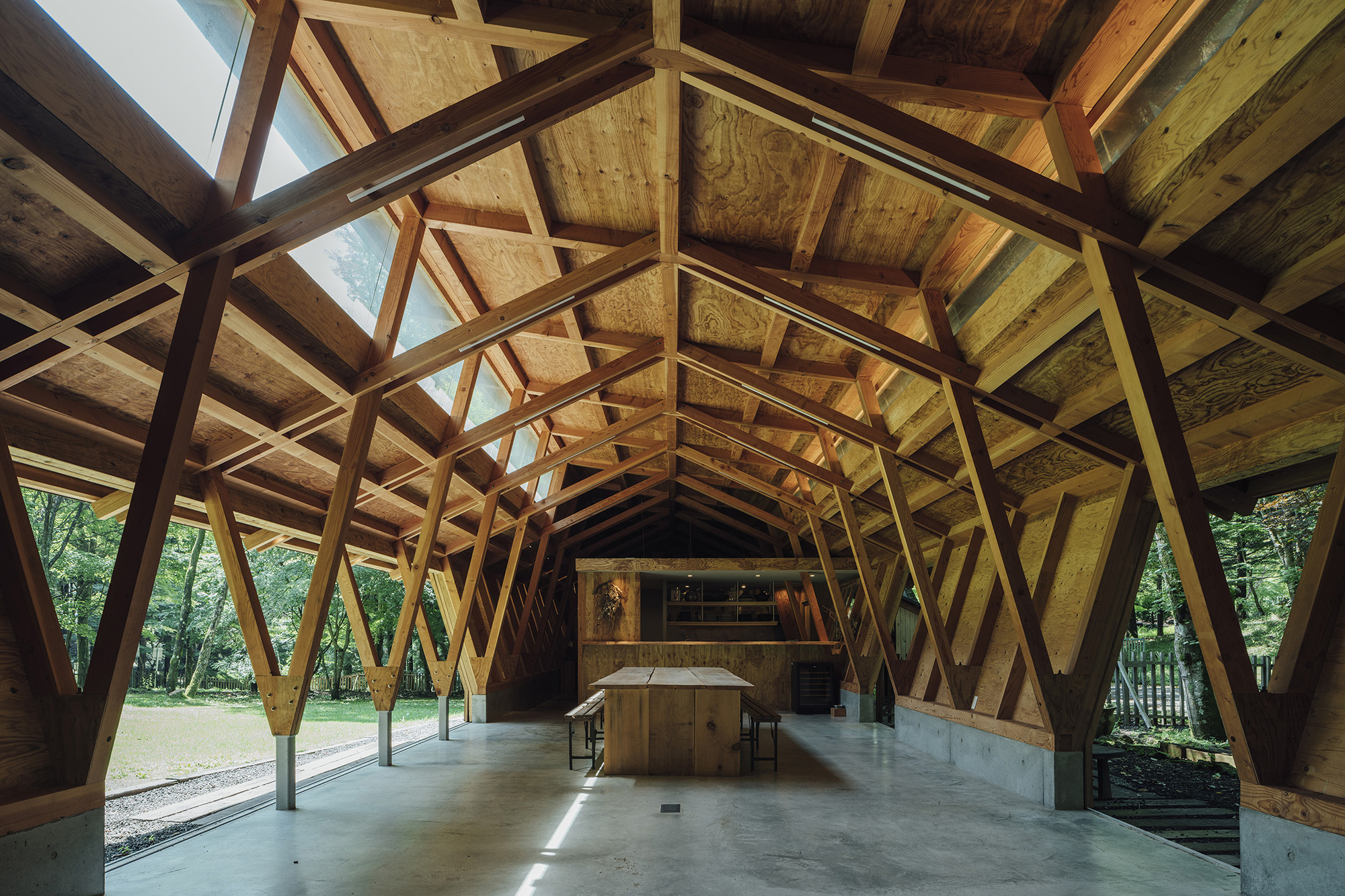 Three Roofs Timber Hall