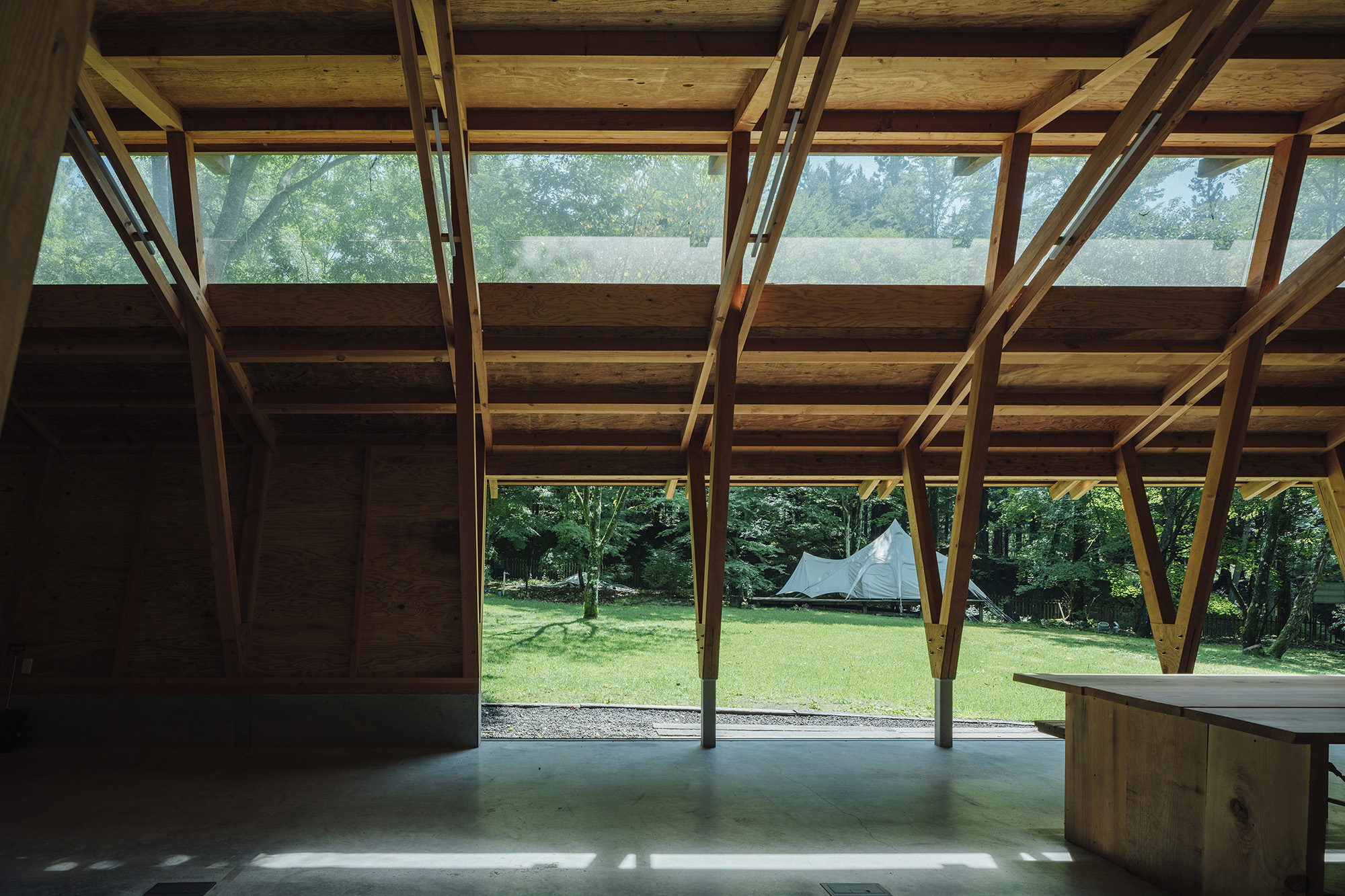 Three Roofs Timber Hall