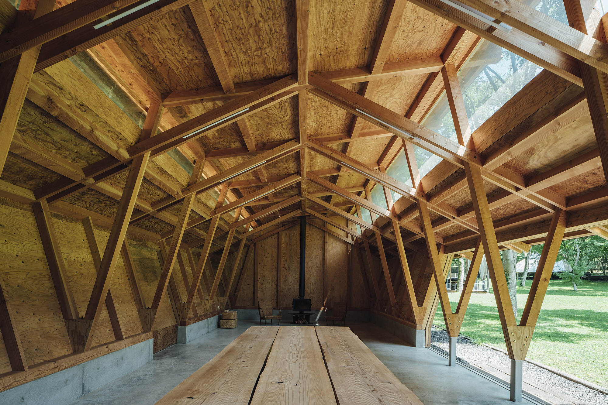 Three Roofs Timber Hall
