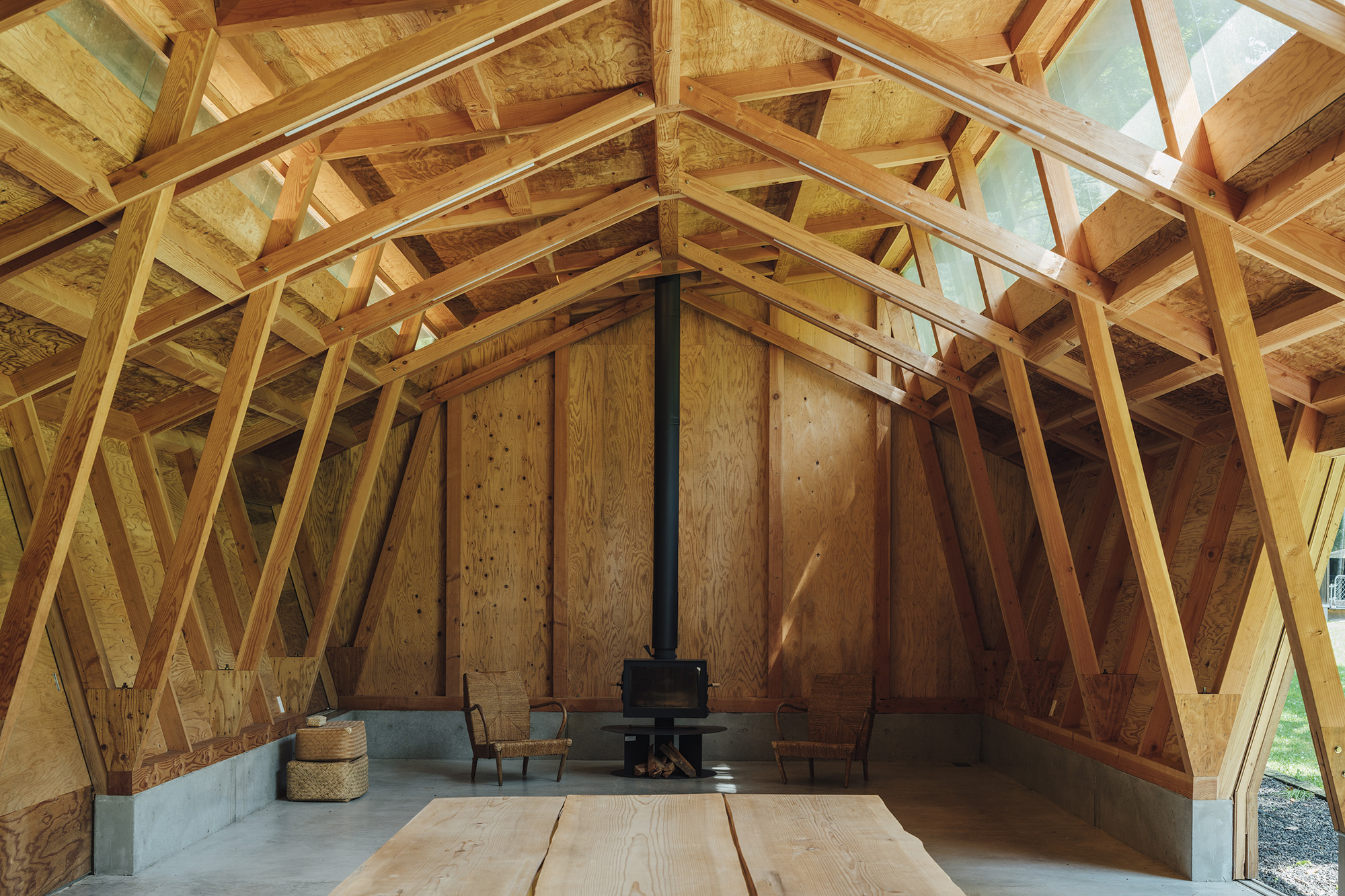 Three Roofs Timber Hall