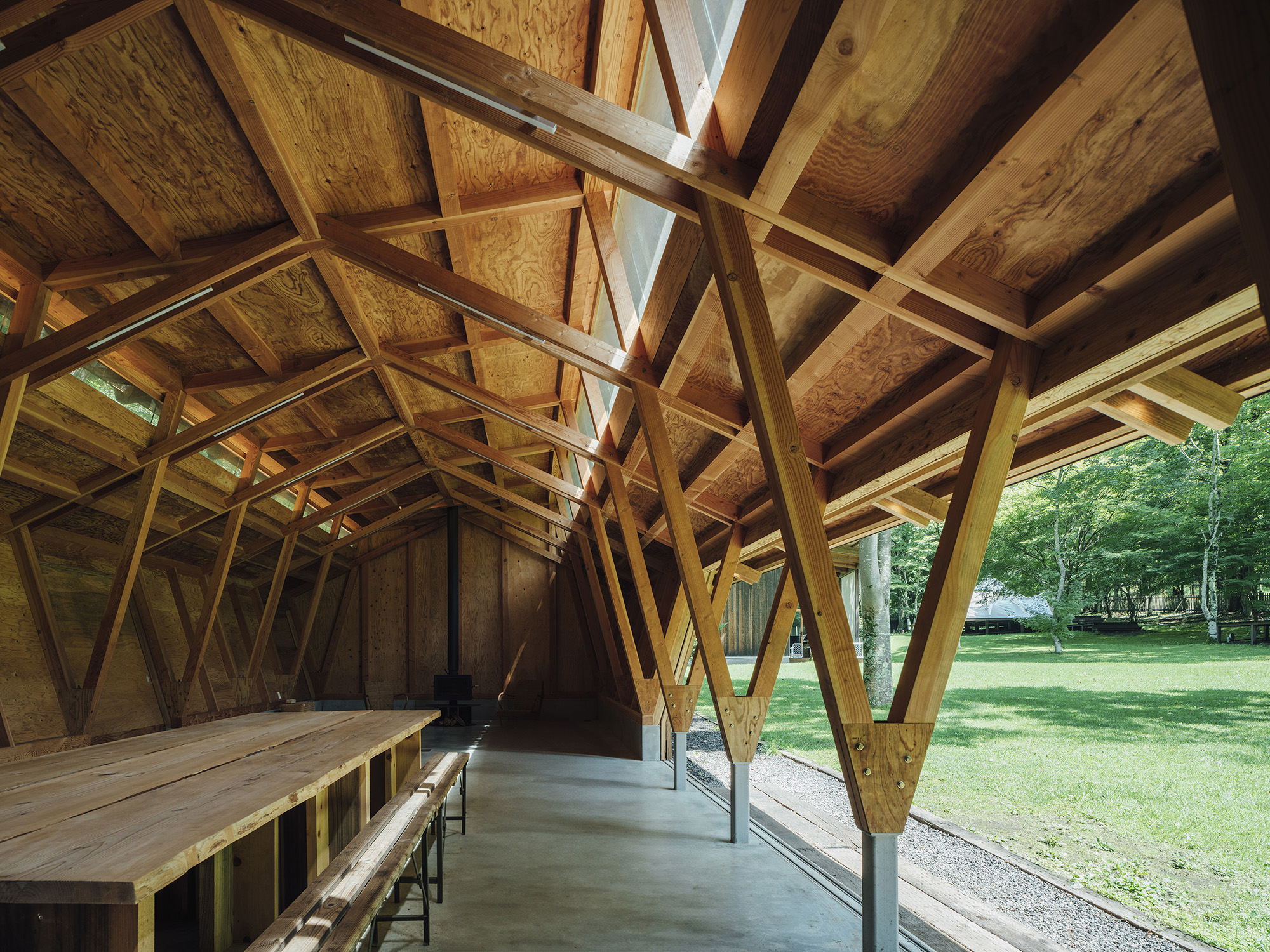 Three Roofs Timber Hall