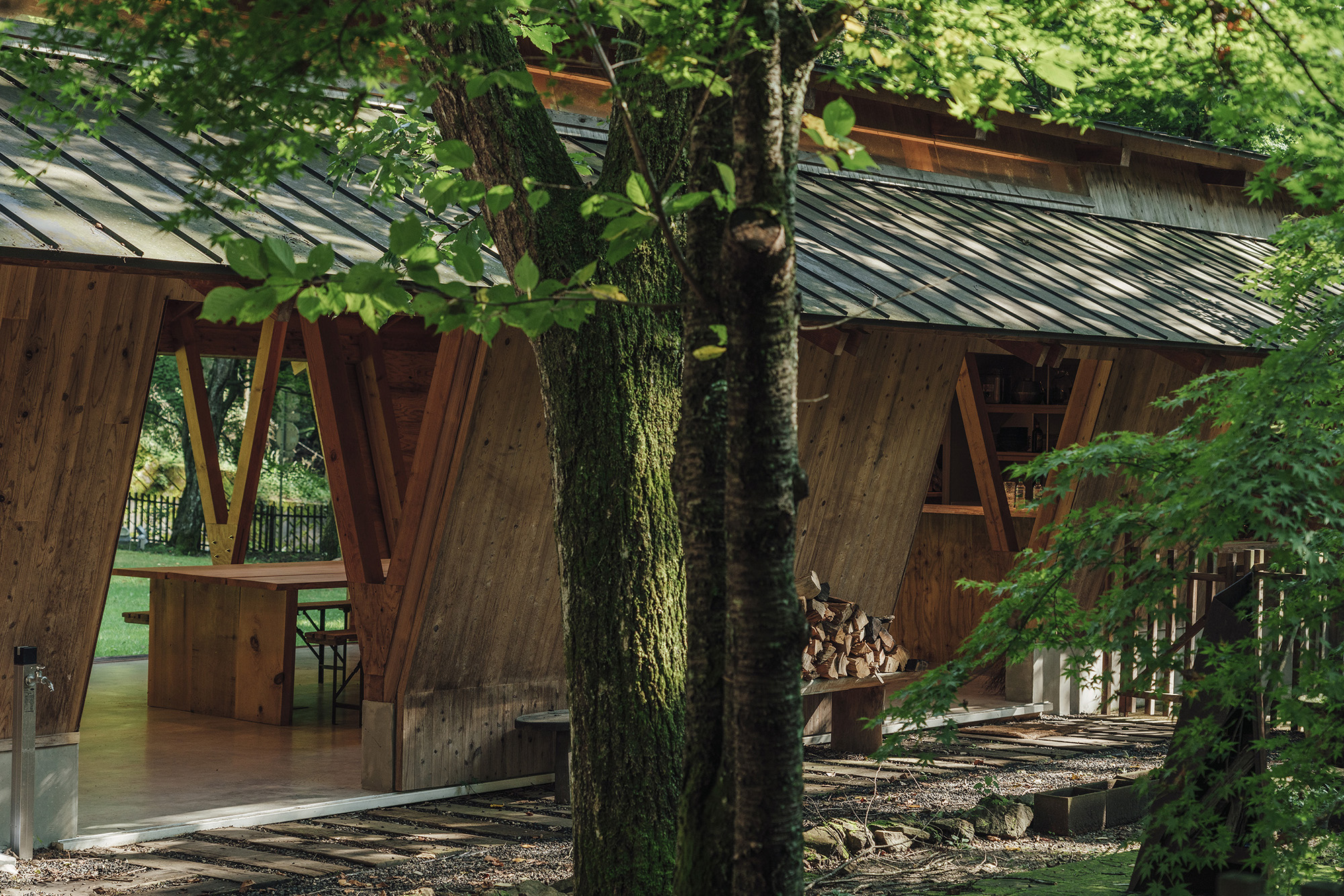 Three Roofs Timber Hall